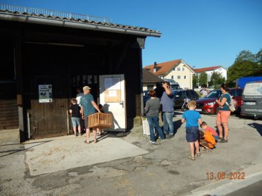 Einlass Kleintiermarkt